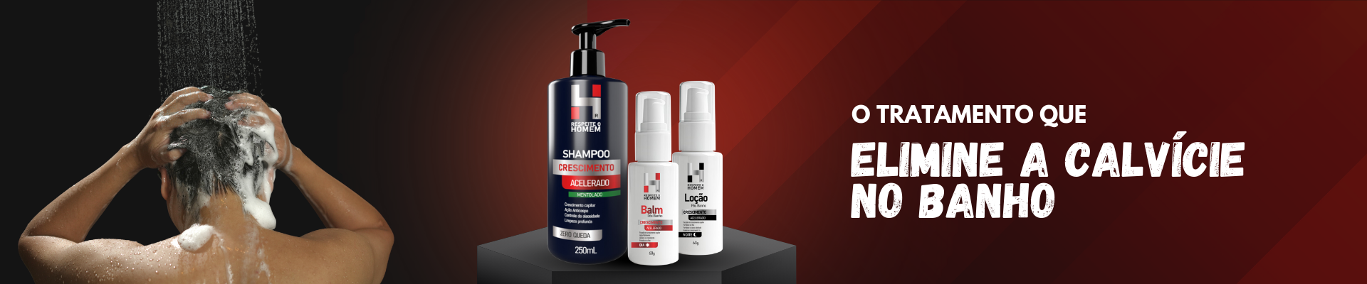 Kit Banho Calvície Zero