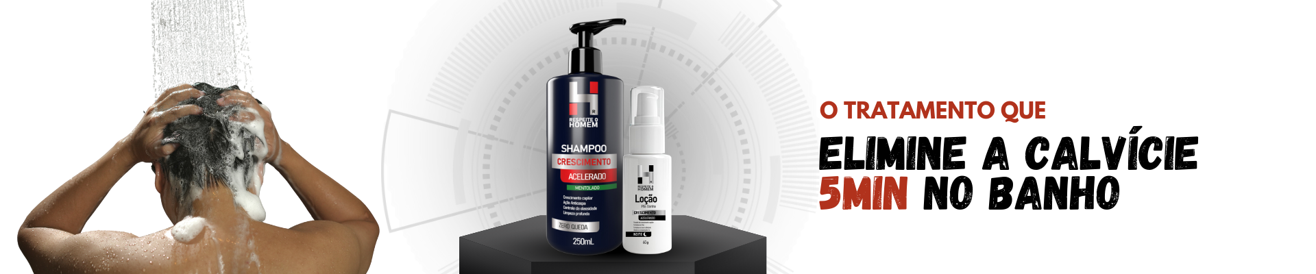 Kit Banho Calvície Zero (Noite)